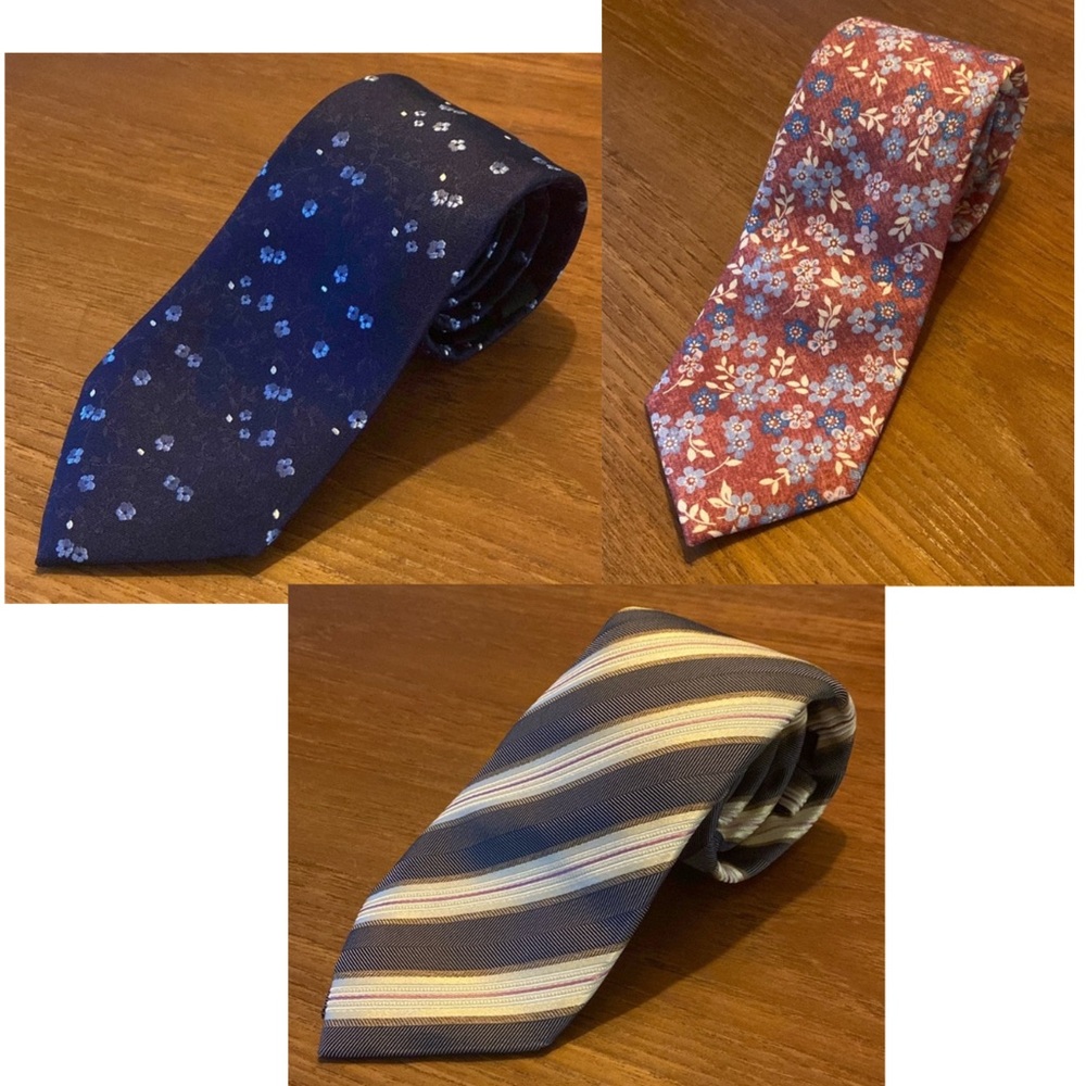 Bundle of 3 ties!